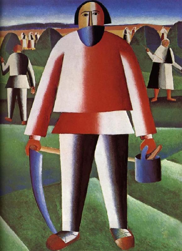 Kasimir Malevich Cut Grazing-s People China oil painting art